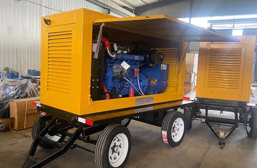 Delivery of marine diesel generator sets to Xinjiang to provide emergency power support