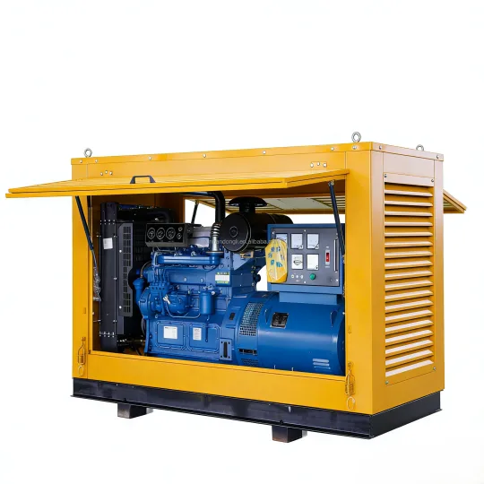 120KVA 100KW Silent Diesel Generator Set-Auto Start Remote Start Trailer ATS Intelligent Backup Power Home/Commercial Use