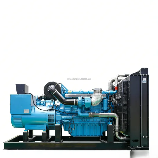 600kW 750kVA Open Frame Diesel Generator Auto Start ATS 50Hz Container Type Silent Power Plant