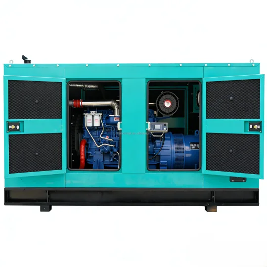 Weichai Three-Phase 30kw 40kw 50kw 60kw 70kw Silent Enclosed Diesel Generator, 12V/24V DC Electric Start, Factory Direct Sales