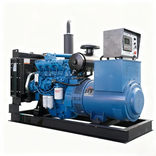 Industrial 60Kw Open Frame Diesel Generator (70Kva)-High Efficiency 50 Hz Commercial Use with ATS